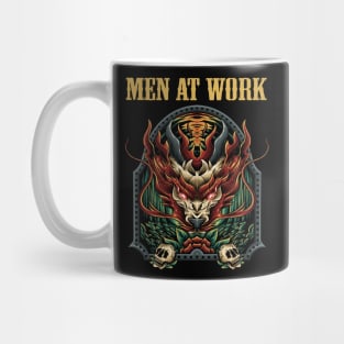 WORK AT THE MEN BAND Mug